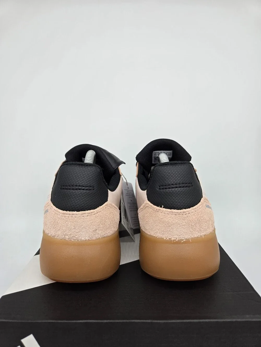 Adidas Women's Barreda Mundial HP6921 Sandy Pink Met. Core Black Shoes Size 7